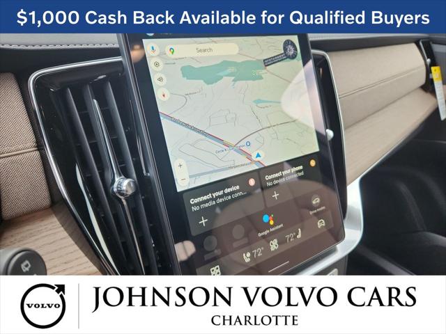 2026 Volvo XC90 Plus, B6 AWD Gas (mild hybrid), Gasoline, Bright, 7 Seats