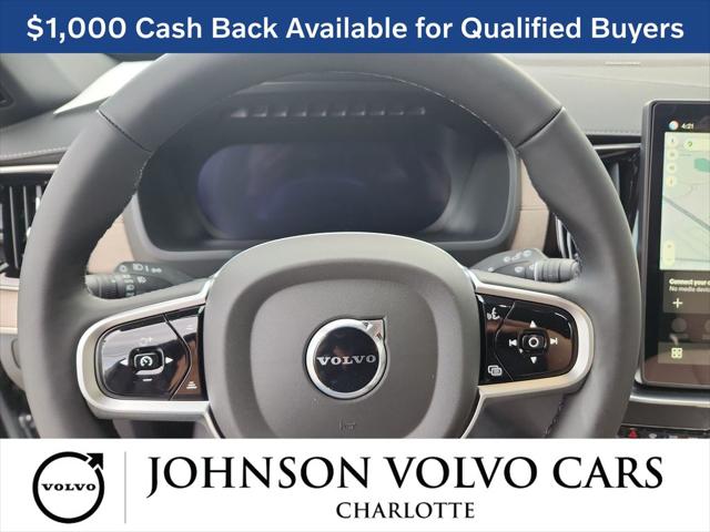 2026 Volvo XC90 Plus, B6 AWD Gas (mild hybrid), Gasoline, Bright, 7 Seats