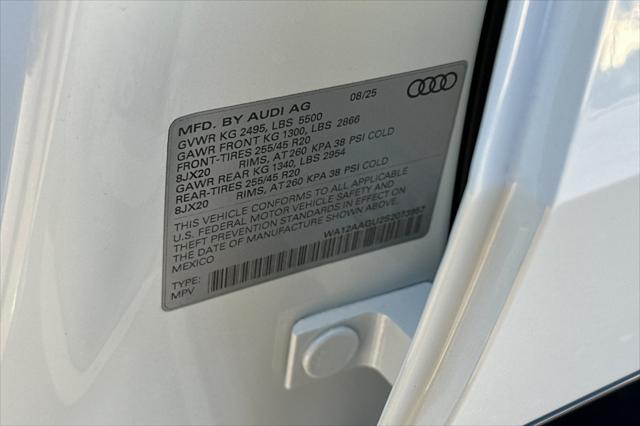 2025 Audi Q5 Premium Plus TFSI quattro S tronic