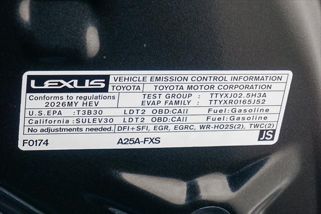 2026 Lexus RX RX 350h Premium+