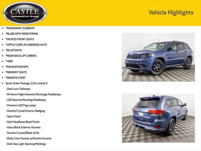 2020 Jeep Grand Cherokee Limited X 2020 Jeep Grand Cherokee Limited X