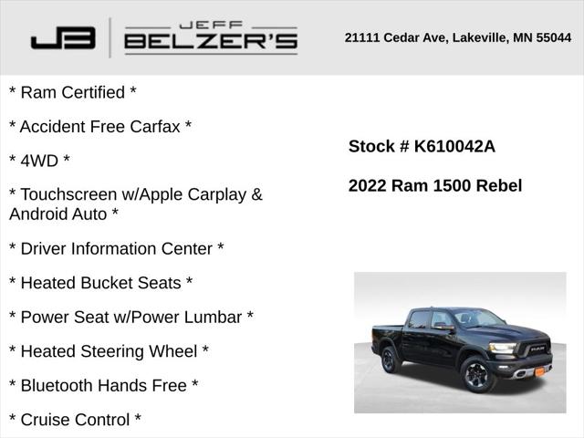 2022 RAM 1500 Rebel 2022 RAM 1500 Rebel