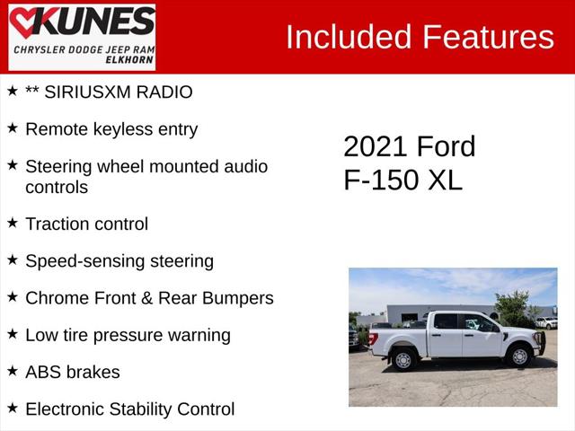 2021 Ford F-150 XL 2021 Ford F-150 XL