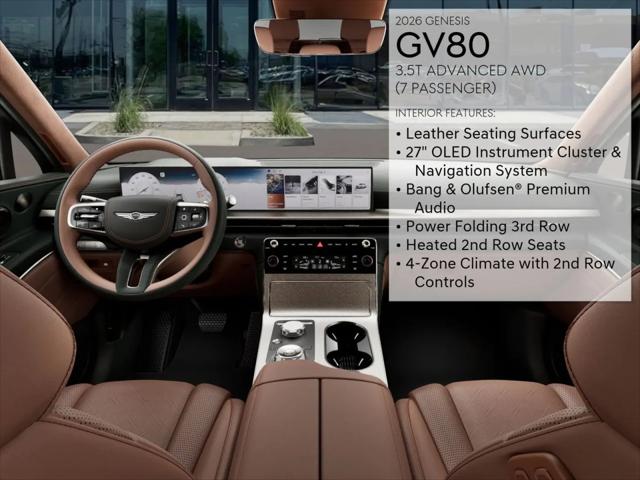2026 Genesis GV80 3.5T Advanced AWD