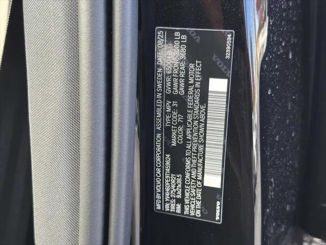 2026 Volvo XC90 Plug-In Hybrid Plus, T8 AWD, Electric/Gasoline, Bright, 7 Seats