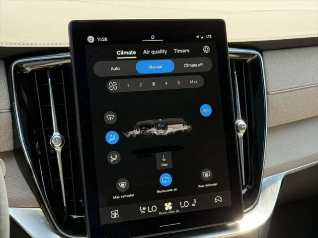 2026 Volvo XC90 Plus, B6 AWD Gas mild hybrid, Gasoline, Bright, 7 Seats