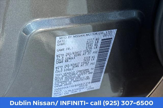 2026 Nissan Frontier Crew Cab SV 4x4