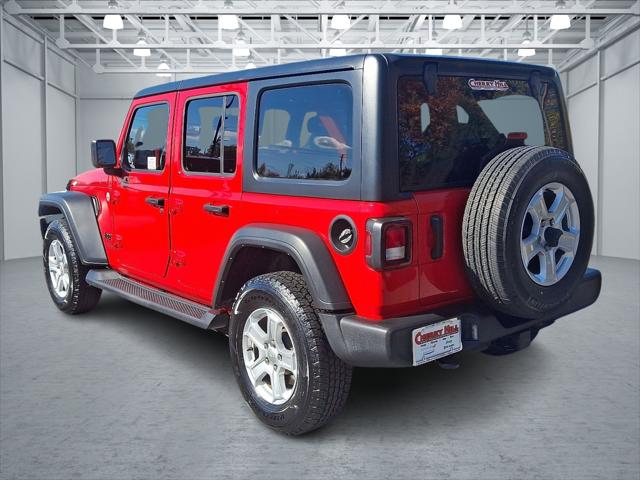 2021 Jeep Wrangler Unlimited Sport S 4x4 2021 Jeep Wrangler Unlimited Sport S 4x4