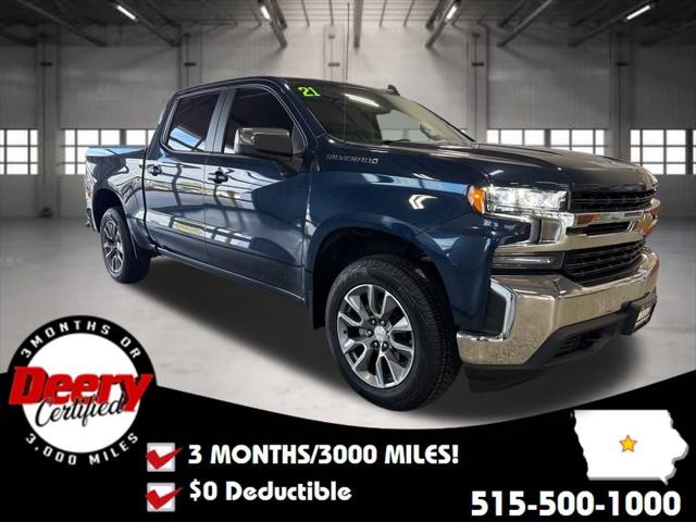 2021 Chevrolet Silverado 1500 4WD Crew Cab Short Bed LT with 2FL 2021 Chevrolet Silverado 1500 4WD Crew Cab Short Bed LT with 2FL