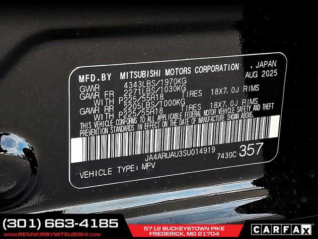 2025 Mitsubishi Outlander Sport 2.0 SE AWC