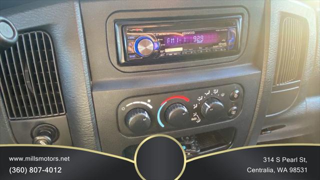2002 Dodge Ram 1500 Short Bed