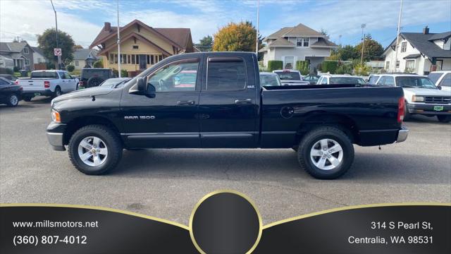 2002 Dodge Ram 1500 Short Bed