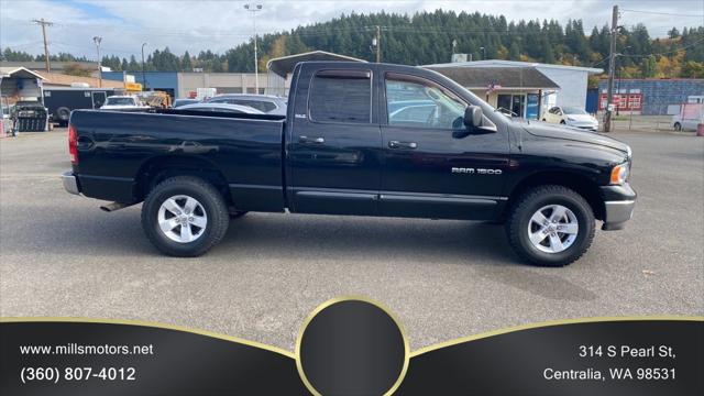 2002 Dodge Ram 1500 Short Bed
