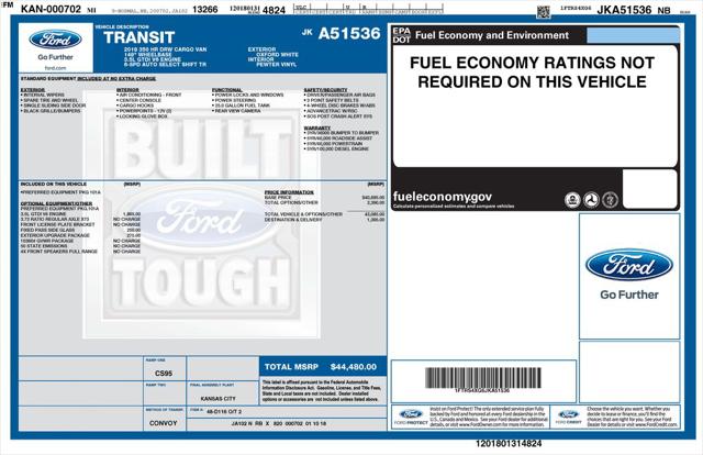 2018 Ford Transit Base