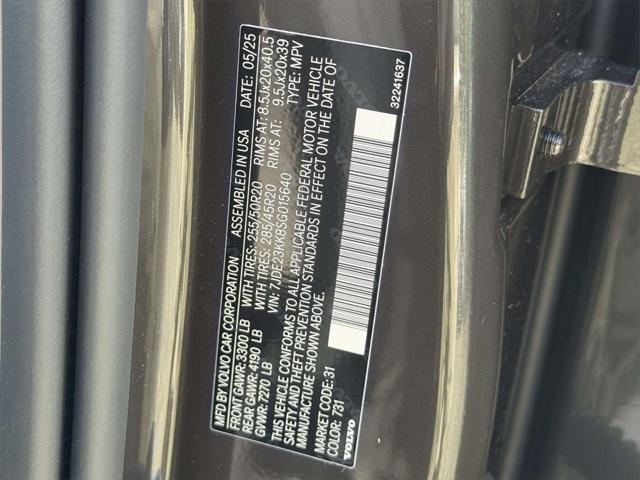 2025 Volvo X 90 Plus, Twin Motor Performance, Fully electric, 6 Seats