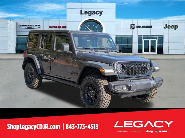 2026 Jeep Wrangler 4-Door Willys 4x4 for sale in Florence, SC