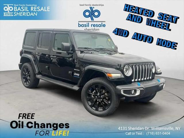 2023 Jeep Wrangler 4xe Sahara 4x4 for sale in Williamsville, NY