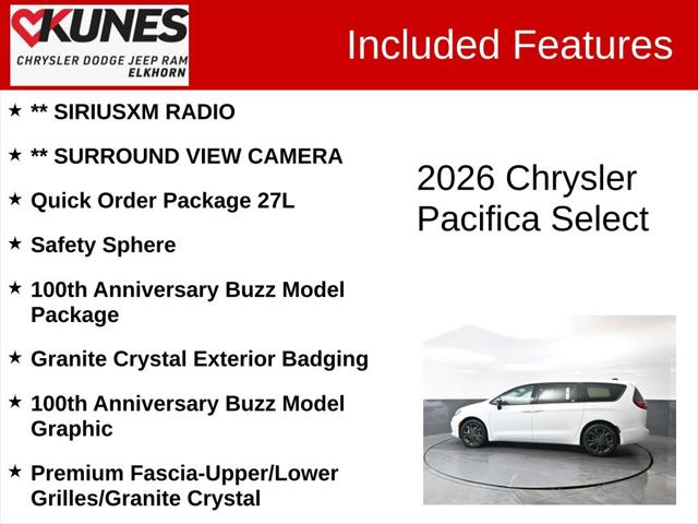 2026 Chrysler Pacifica PACIFICA SELECT