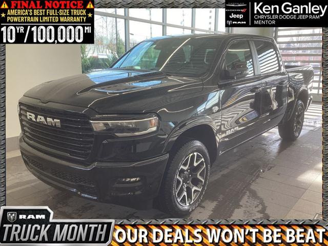 2026 RAM Ram 1500 RAM 1500 LARAMIE CREW CAB 4X4 57 BOX