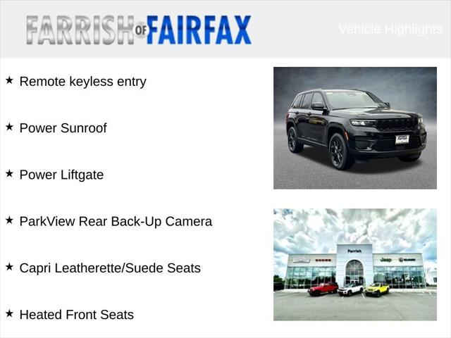 2025 Jeep Grand Cherokee GRAND CHEROKEE ALTITUDE X 4X4