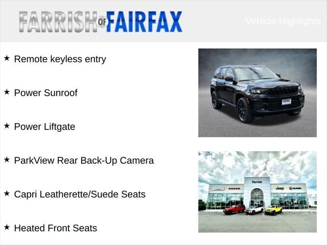 2025 Jeep Grand Cherokee GRAND CHEROKEE ALTITUDE X 4X4 2025 Jeep Grand Cherokee GRAND CHEROKEE ALTITUDE X 4X4