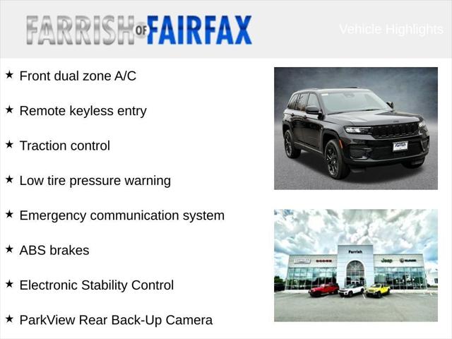 2025 Jeep Grand Cherokee GRAND CHEROKEE ALTITUDE X 4X4