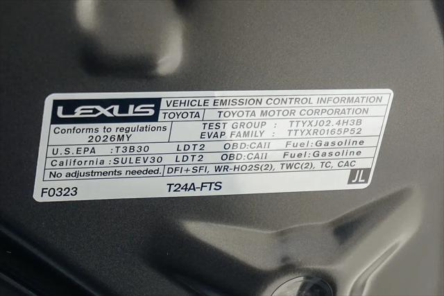 2026 Lexus RX 350 F SPORT Design