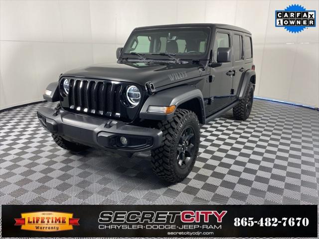 2022 Jeep Wrangler Unlimited Willys 4x4 2022 Jeep Wrangler Unlimited Willys 4x4