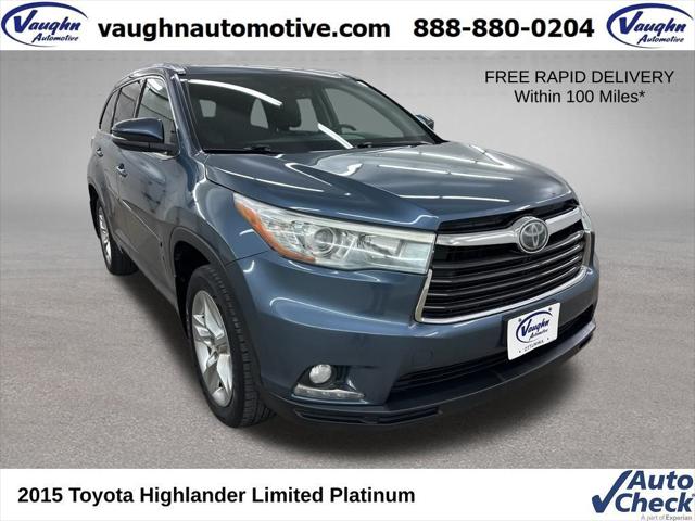 2015 Toyota Highlander Limited Platinum V6