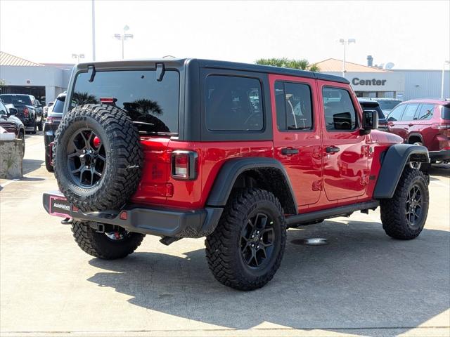 2025 Jeep Wrangler WRANGLER 4-DOOR WILLYS 2025 Jeep Wrangler WRANGLER 4-DOOR WILLYS