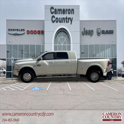 2018 RAM 3500 Laramie Longhorn Mega Cab 4x4 64 Box