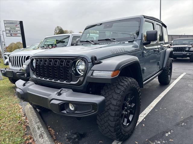 2024 Jeep Wrangler 4-Door Willys 4x4 2024 Jeep Wrangler 4-Door Willys 4x4