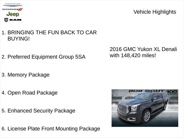 2016 GMC Yukon XL Denali