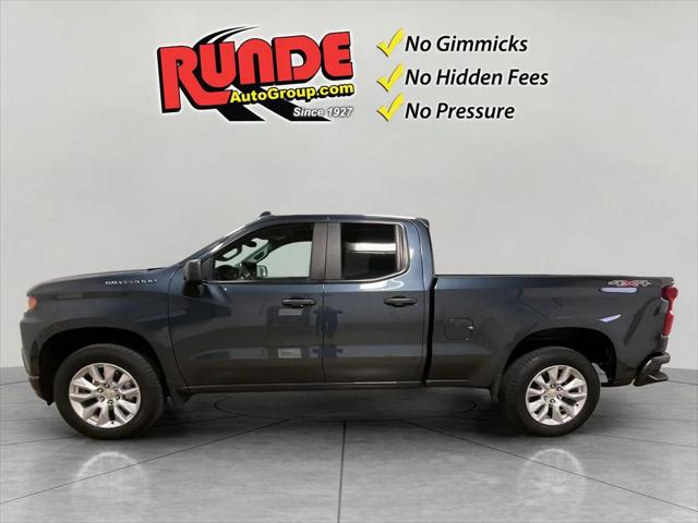 2021 Chevrolet Silverado 1500 4WD Double Cab Standard Bed Custom 2021 Chevrolet Silverado 1500 4WD Double Cab Standard Bed Custom