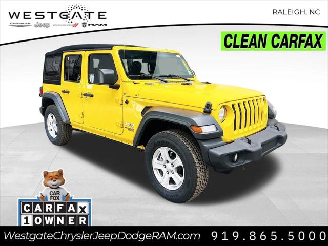 2019 Jeep Wrangler Unlimited Sport S 4x4 2019 Jeep Wrangler Unlimited Sport S 4x4
