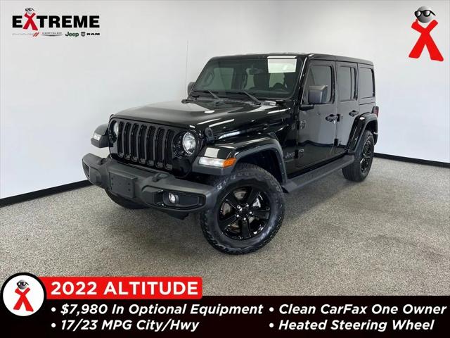 2022 Jeep Wrangler Unlimited Sahara Altitude 2022 Jeep Wrangler Unlimited Sahara Altitude