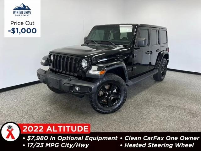 2022 Jeep Wrangler Unlimited Sahara Altitude