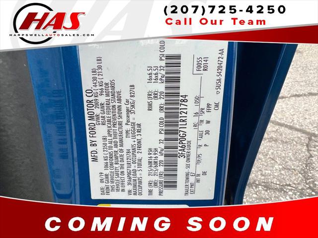 2020 Ford Fusion S