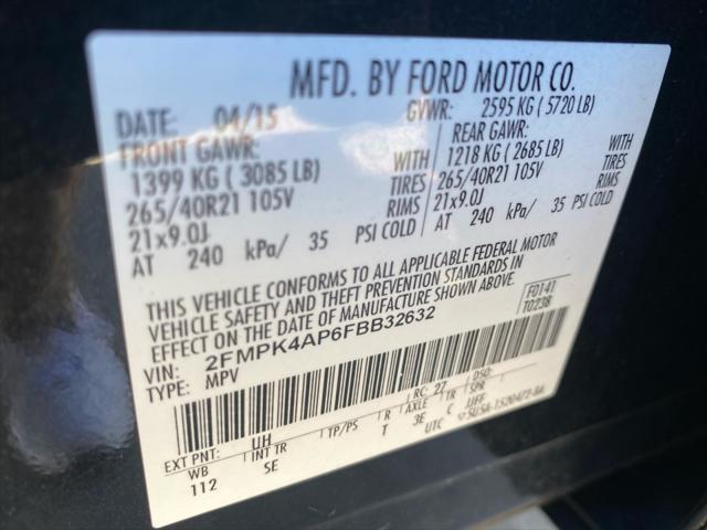 2015 Ford Edge Sport