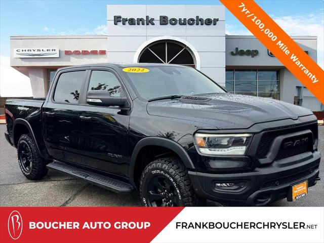 2022 RAM 1500 Rebel Crew Cab 4x4 57 Box 2022 RAM 1500 Rebel Crew Cab 4x4 57 Box
