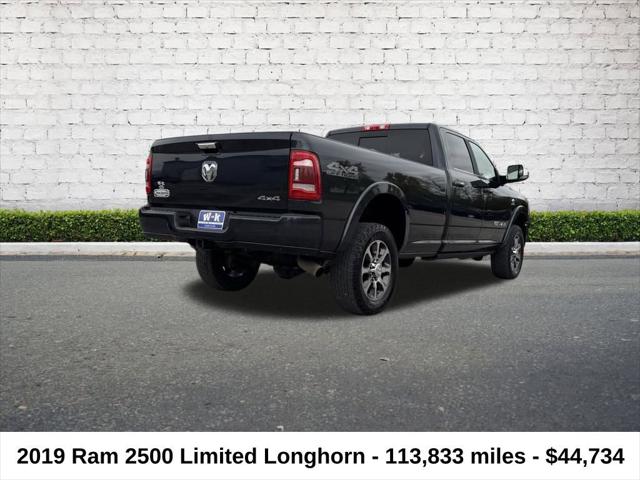 2019 RAM 2500 Longhorn Crew Cab 4x4 8 Box 2019 RAM 2500 Longhorn Crew Cab 4x4 8 Box