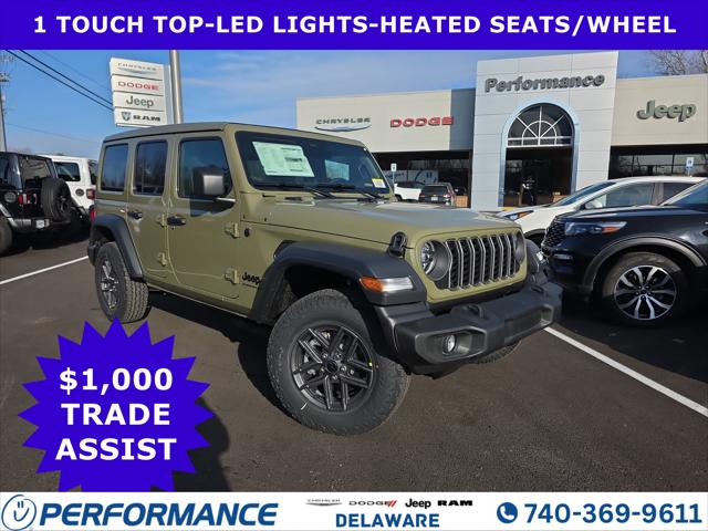 2026 Jeep Wrangler WRANGLER 4-DOOR SPORT S