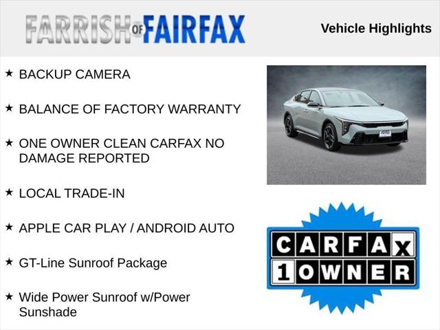 2025 Kia K4 GT-Line 2025 Kia K4 GT-Line