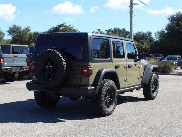 2025 Jeep Wrangler WRANGLER 4-DOOR WILLYS 2025 Jeep Wrangler WRANGLER 4-DOOR WILLYS