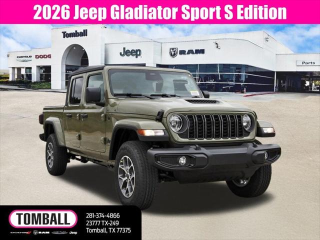 2026 Jeep Gladiator GLADIATOR SPORT S 4X4 2026 Jeep Gladiator GLADIATOR SPORT S 4X4