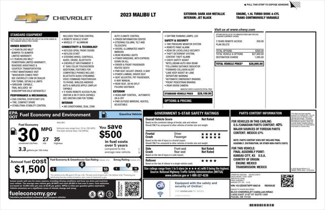 2023 Chevrolet Malibu FWD 1LT