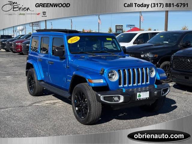 2022 Jeep Wrangler 4xe Unlimited Sahara 4x4 2022 Jeep Wrangler 4xe Unlimited Sahara 4x4