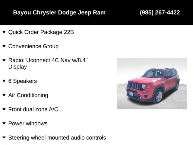 2022 Jeep Renegade Latitude 4x4
