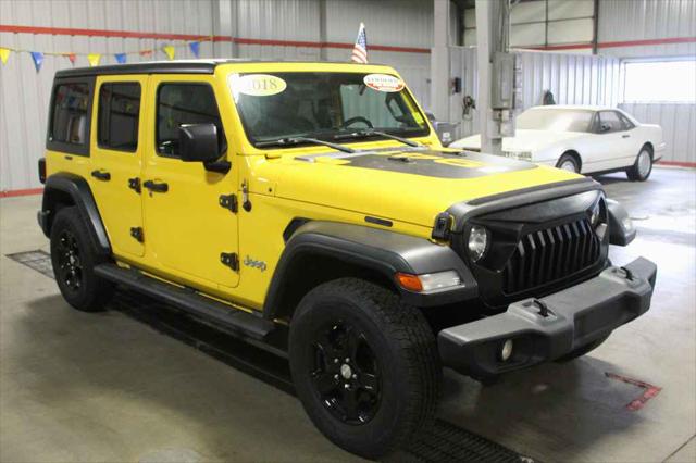 2018 Jeep Wrangler Unlimited Sport S 4x4