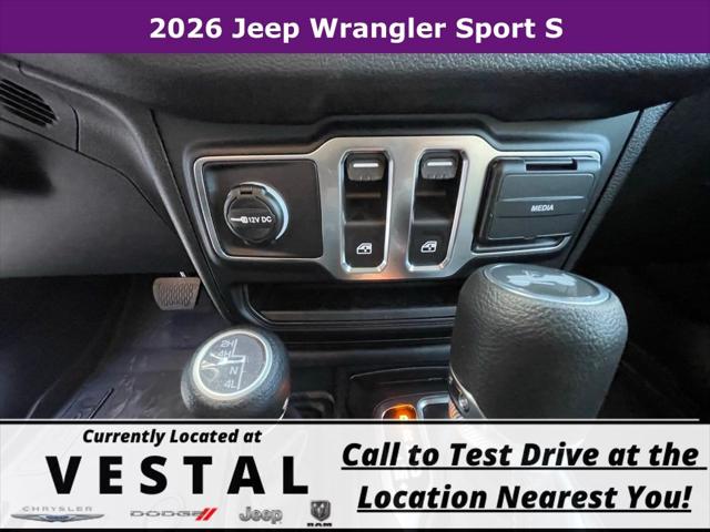 2026 Jeep Wrangler 2-Door Sport S 4x4